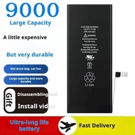 High Capacity Battery For Phone 5S 6 S 7 8 Plus X Xr Xs Max 11 Pro 【installation tool】