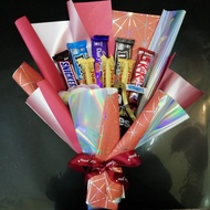 Chocolate Bouquet Flower / Surprise Delivery Bouquet Gift / Birthday Bouquet Gift /Anniversary Bouqu