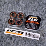 Bronson Skateboard Bearings G3RAW Longboard High Speed Ceramic Free Spin Not Just for Skateboards แบ