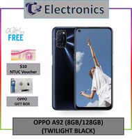 OPPO A92 (FREE NTUC Voucher $10 OPPO GIFT BOX) 2 Years Warranty By OPPO Singapore - T2 Electronics