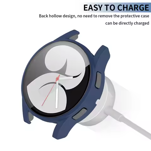 Samsung Galaxy Watch 6 44mm 40mm All-Around Bumper Shell+Screen Protector For Samsung Galaxy Watch 4