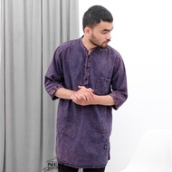 Ness Koko Shirt For Adult Men Pakistani Kurta 3/4 Sleeve Jeans Wash M L XL