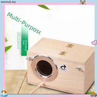 Pet Wood Parakeet Budgie Cockatiel Breeding Nesting Bird Avery Cage Box YW