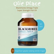 Blackmores Omega Triple Super Strength Fish Oil 60 Capsule Original