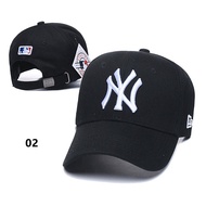 2025 MLB 100% Original NY Baseball Cap Unisex Logo bersulam Bent Hat bernafas kasual Sun Hat ZfzP