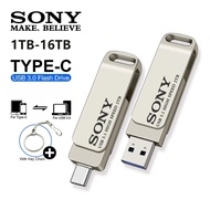 16TB SONY USB PenDrive High Speed Type C Flash Drive 8TB Metal Pendrive 4TB 2TB 1TB Portable Memoria