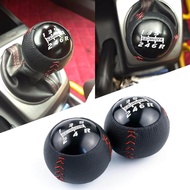 Cần Chuyển Số Mugen 5 Tốc Độ M10 * 1.5 Racing Da Núm Cần Sang Số Cho Honda Civic Accord Thành Phố FD