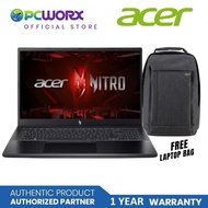 Acer Nitro V ANV15-51-519K i5-13420H 8GB 512GB SSD 15.6" RTXTM 2050 4GB Win11 with Laptop Bag and Mo