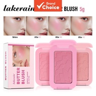Lakerain Butter Blush 5g – Easy Application, Matte Finish, Pink Series Smoky Blush  Lakerain Mentega