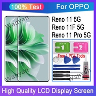 Original AMOLED TFT OPPO Reno 11 Reno 11 Pro Reno 11F 5G LCD Display Touch Screen Replacement