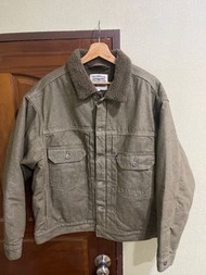 Levis LMC 刷毛牛仔外套 綠