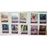purple card OP06 -060 -061 -063 -064 -065 -066 -068 -072 -075 -078