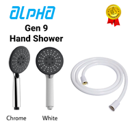 Alpha Water Heater Shower Head Gen 9 & Shower Hose 5 Feet (ORIGINAL)