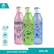 PLASTIC DRINKING BOTTLE 800 SAFE BPA FREE BIGGYML CH-DB33