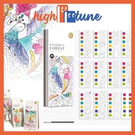 ♞,♘Hightune Watercolor Painting Book Coloring Book for Kids Pressure-Relief