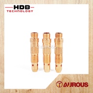 1 PIECE-HDB TECHNOLOGY TIG COLLET BODY NOZZLE TORCHES TIG WP-17/18/26 (COPPER)