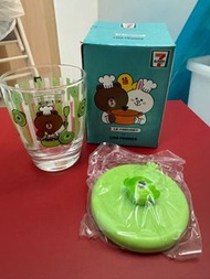 Line Friends X Le Creuset 有蓋玻璃杯