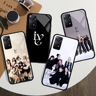 IVE Glass Phone Case For Xiaomi Redmi 12 4G 13C Note 14 13 pro plus 12 12S 11 10 9 5G Cover