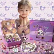 2026新款首发儿童礼物可爱库洛米项链diy手工女童女孩子生日礼物手链串珠礼盒6Children's gift cute kulomi necklace diy handjiangyz1111my20