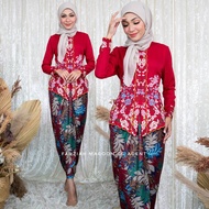 🆕 Kebaya Nyonya Match Skirt Pario FAUZIAH CINDAI NYONYA : Baju Kurung Kenduri Bridesmaids Event Dinn