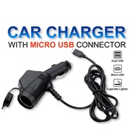 1PC Car DVR Camera Video Recorder Charger 2 USB Ports Micro USB Cable 12V-24V Lorry Bus Van Charger