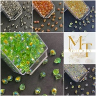 MOTEDIY - [229] 20pc Czech Crystal Beads/ Drops Czech Beads Strawberry Beads