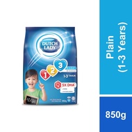 ✹Dutch Lady Susu Tepung Rumusan Milk Foula 850g PlainChocolateMadu 1-3 Years 4-6 Years✮