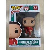 Funko Pop Darwin Nunez Liverpool FC 53 Pop! Football Good Condition