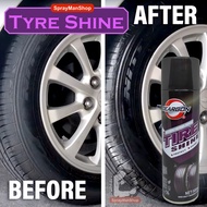 Tyre Shine Aerosol Spray Deargon Tire Shine 500ml