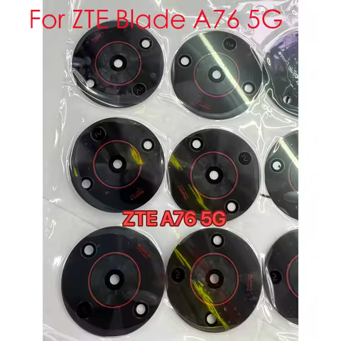 2pcs New Original For ZTE Blade A76 5G For ZTE V70 Max Back Rear camera lens cover Plastic lens