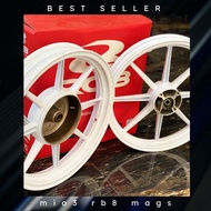 racing boy sports rim sp811 rb8 mags white yamaha mio 125