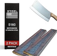 5160 High Carbon Knife Making & Forging Steel - Hot Rolled Steel for Knife Making Supplies - USA-Mil