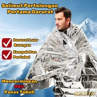 Emergency Blanket 210x160 Warm Aluminum Foil Blanket/ Hypotermia Emergency Blanket/ Hypotermia Equip