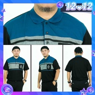 CY 60632 (XXL-7XL) PLUS SIZE MAN CASUAL POLO COLAR SHIRT BIG SIZE / SHIRT COLAR SIZE BESAR 3XL 4XL 5