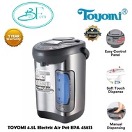 TOYOMI 4.5L Electric Air Pot EPA 458SS Electric Pump Airpot