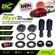 BCM JAPAN PARTS Perodua Myvi 2017 Up D20N Front Rear Suspension Rubber Mounting Complete Kit