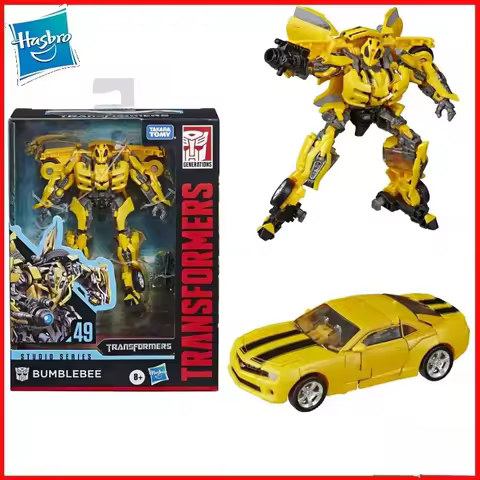 In Stock Hasbro Toys Studio Series SS-49 Bumblebee Model Robot Collection Action Figures Toys Gifts 