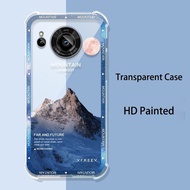 For Sharp Aquos Sense 7 Case Clear Airbag Silicone TPU Shockproof Back Cover Protector For Sharp Aqu