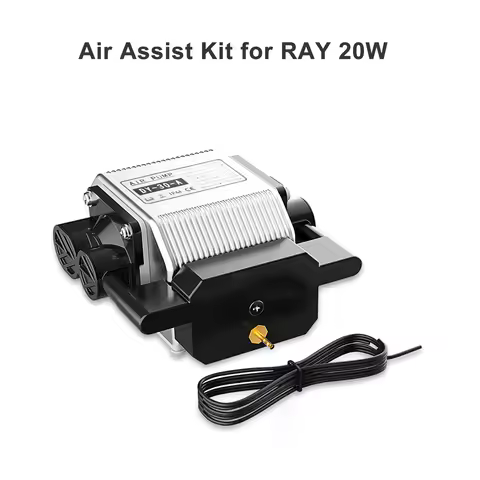 LONGER Air Assist Kit for RAY5 10W/20W 30L/Min Large Airflow 0.03MPa Low Noise Air Assist Pump for C