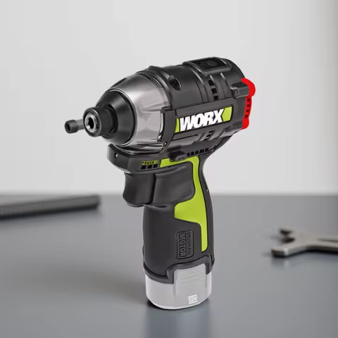 Worx WU132X WU132 Cordless Impact Screwdriver 320W 160Nm 12v 3600rpm Brushless Motor Adjust Torque U