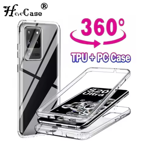 360 Full Body Case for Xiaomi MI 11 10 Lite Mi13T 12T 10T Mi 13 12 Pro Civi2 POCO X3 X4 X5 Double Si