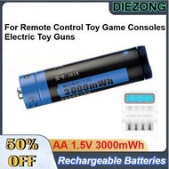 J818 AA 1.5 3000mWh Rechargeable Lithium Battery for Remote Control Toy Game Consoles Electric Toy G