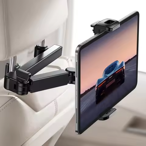 Tablet stand, car headrest, tablet stand, and children's extended arm car rear seat installation tab