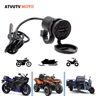 12V 24V Waterproof Motorcycle Moto USB Charger Handlebar Charger