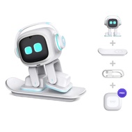 [ Ready Stock] Emo White Robot The Coolest AI Desktop Pet with Personality and Ideas ( Chat GPT )
