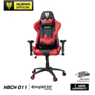 เก้าอี้เกมมิ่ง Nubwo NBCH-011 GAMING CHAIR ปรับเอนได้180 องศา วัสดุ Memory Foam ของแท้ รับประกัน 1 ปี White-LP One