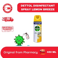 DETTOL SPRAY LEMON BREEZE 450ML