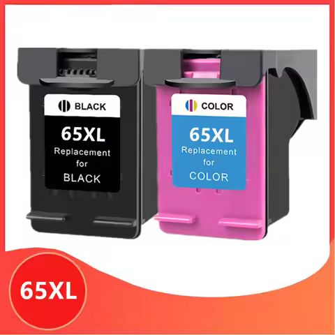 Compatible Ink Cartridge 65XL for HP 65 XL Cartridge Compatible with HP65XL Envy 5010 5020 5030 5032