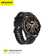 Awei H19 black  Smart Watch 100+sports modes Mode Bluetooth wireless charging Smartwatchs Sleep,Heart Rate Monitoring &amp; Many More Features