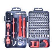 Magnetic screwdriver set for phone, laptop, tablet repairers (115 in 1)